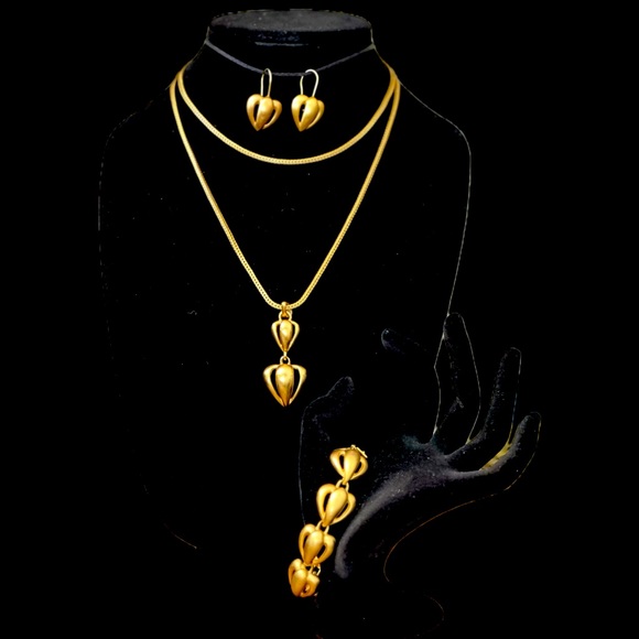 Anne Klein Jewelry - #21 Anne Klein Necklace, Bracelet, and Matching Earrings Set!